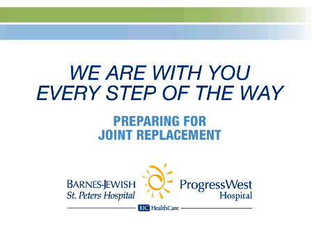 Free Joint Replacement Classes Barnes Jewish St Peters Hospital